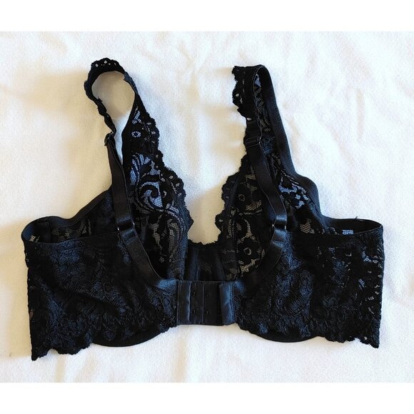 Smart & Sexy SA814Women's Lace Underwire Bra Size 38D - Picture 3 of 4